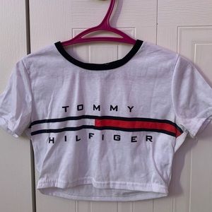 cropped tee